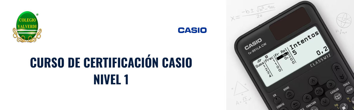 CURSO CASIO - COLEGIO VALVERDE
