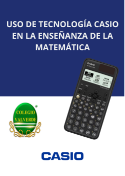 CURSO VALVERDE CASIO