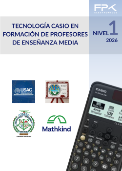 CURSO CASIO CUNOC
