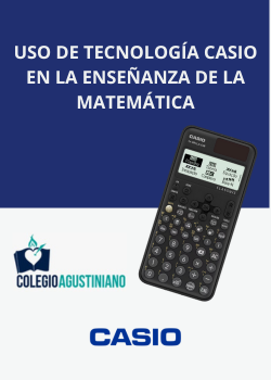 CURSO AGUSTINIANO CASIO